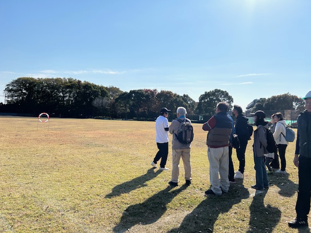 花島公園　ドローン教室