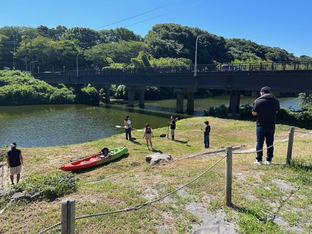 カヤックイベントの撮影
