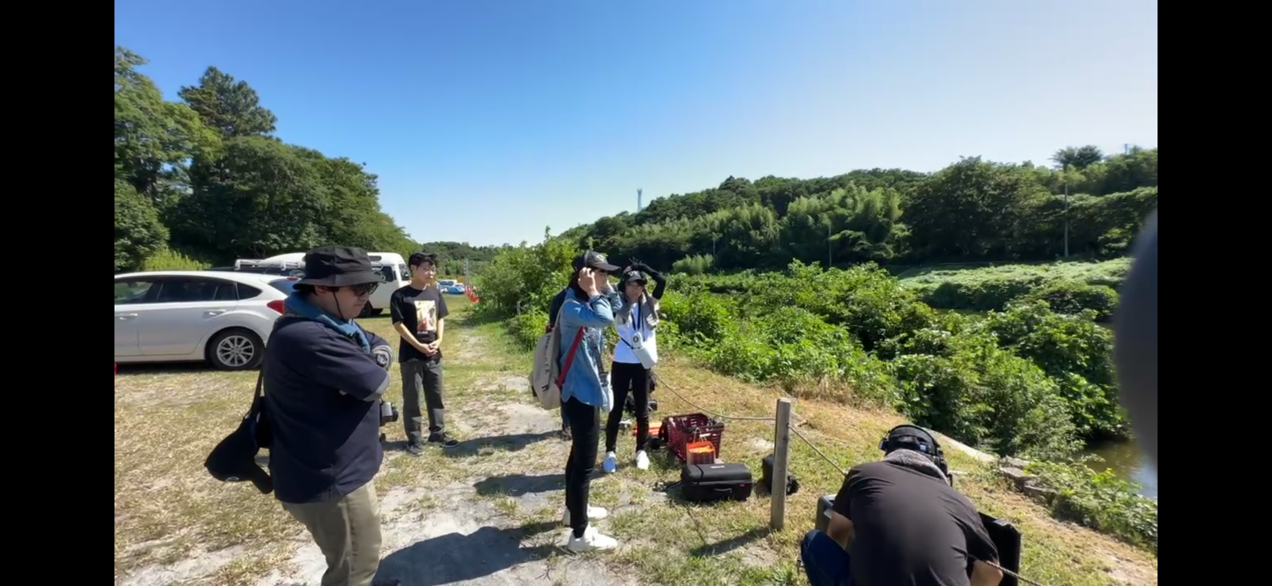 カヤックイベントの撮影
